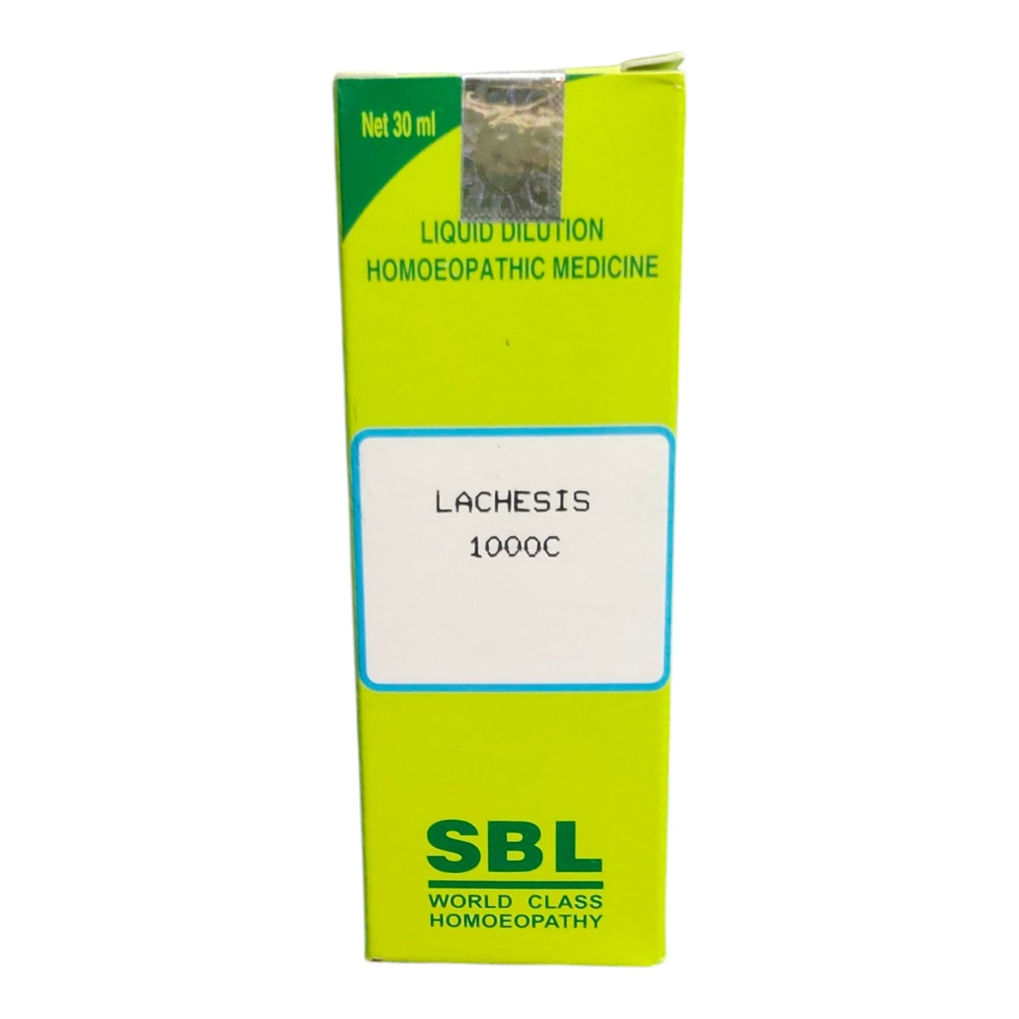 SBL LACHESIS 1000C HOMEOPATHIC MEDICINE 30ML - Liquid - Bhanu Pratap
