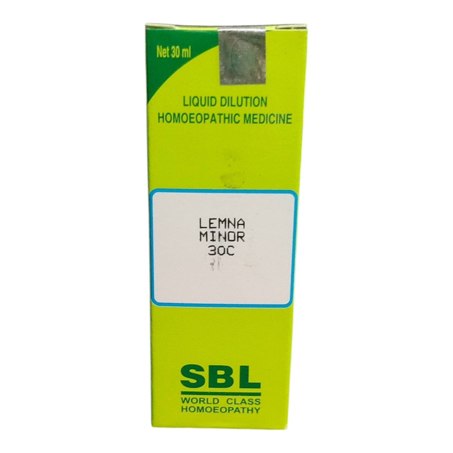 SBL Lemna Minor 30C 30ml – Homeopathic medicine for nasal polyps, sinusitis, blocked nose, and nasal congestion