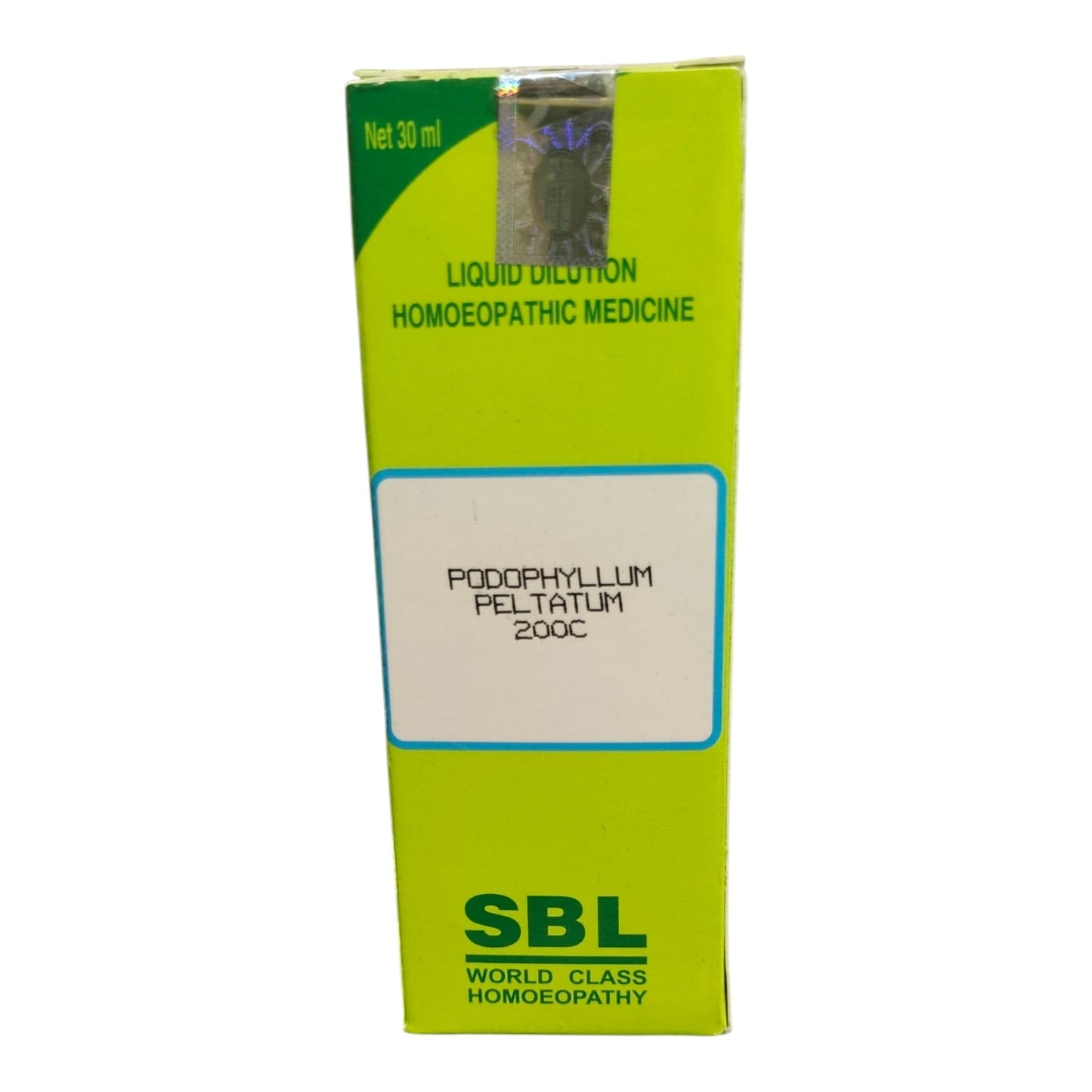 SBL PODOPHYLLUM PELTATUM 200C HOMEOPATHIC MEDICINE 30ML.