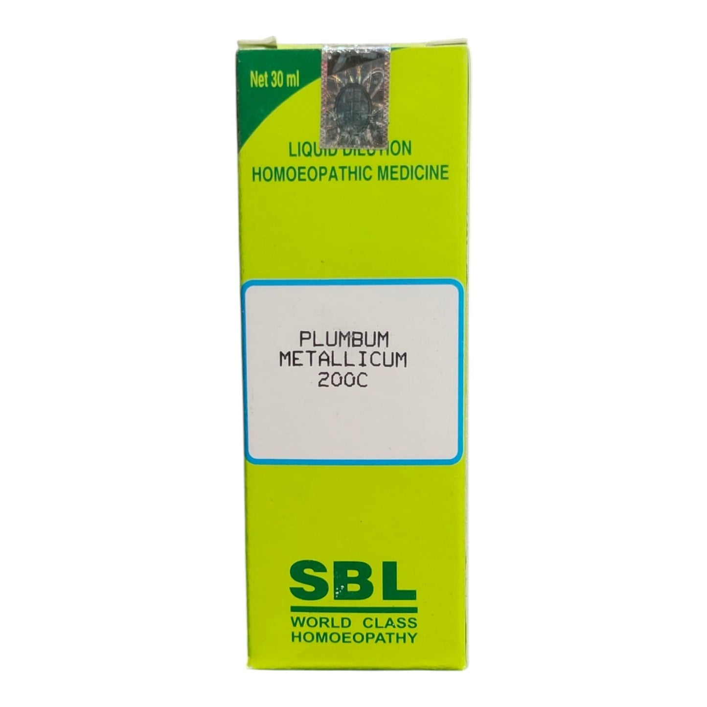 SBL PLUMBUM METALLICUM 200C HOMEOPATHIC MEDICINE 30ML.