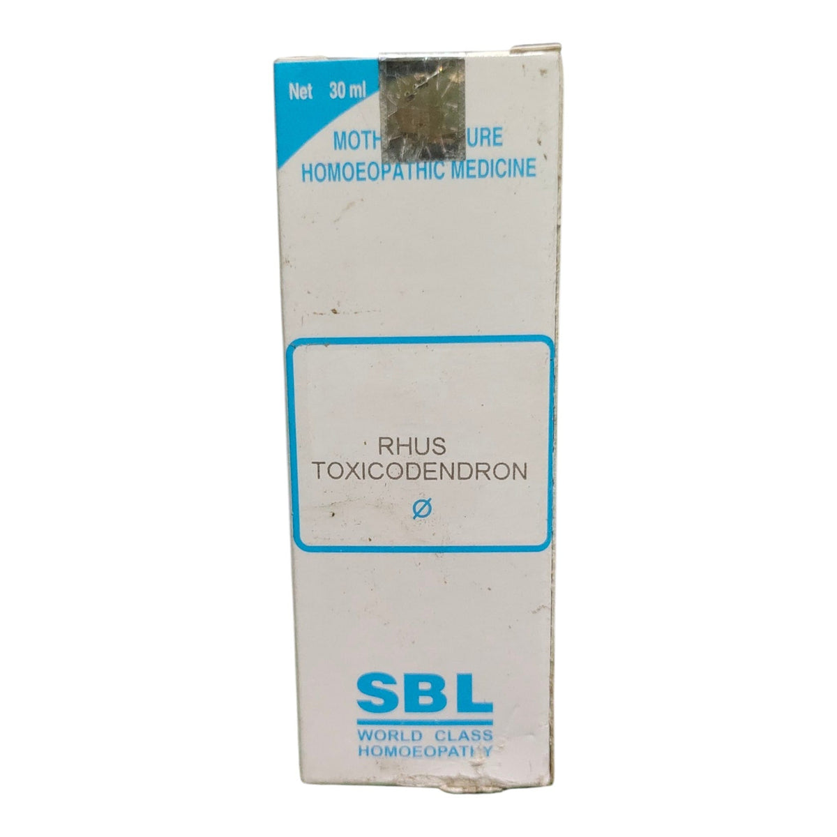 SBL Rhus Toxicodendron Q Mother Tincture Homeopathic Medicine 30ml Bottle