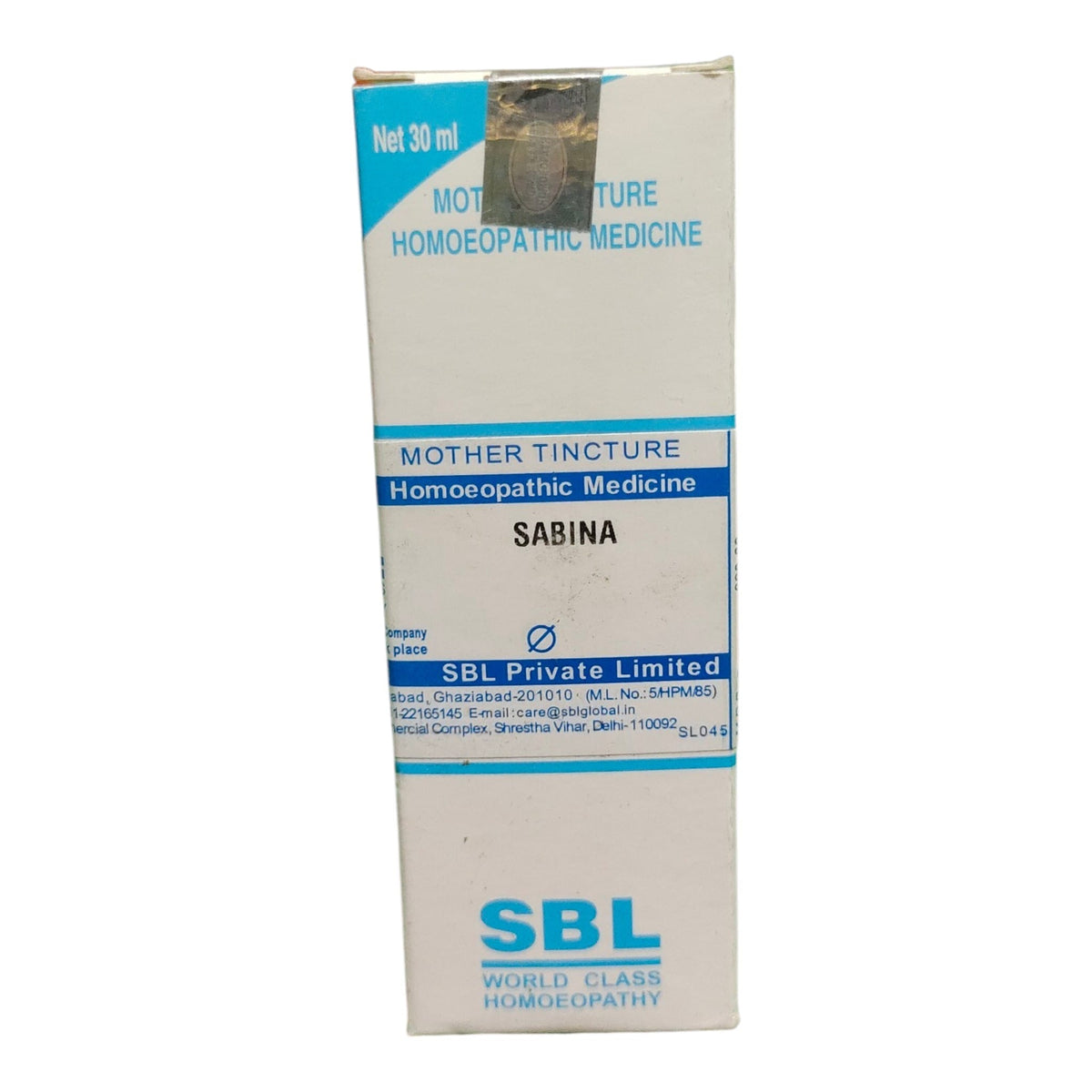 SBL SABINA Q MOTHER TINCTURE 30ML.