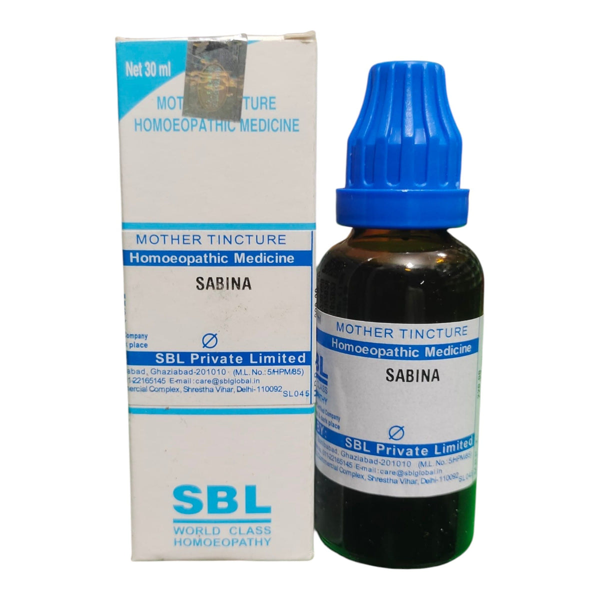 SBL SABINA Q MOTHER TINCTURE 30ML.