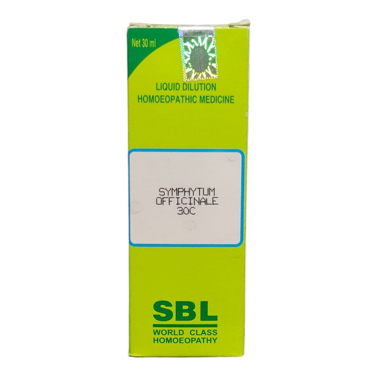 SBL SYMPHYTUM OFFICINALE 30C HOMEOPATHIC MEDICINE 30ML.
