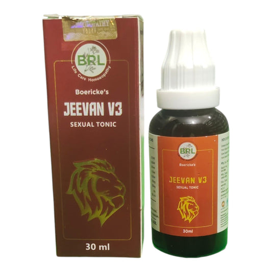 BRL Super Jeevan V3 Gold Men's Wellness Drops Homeopathic Medicine 30ML