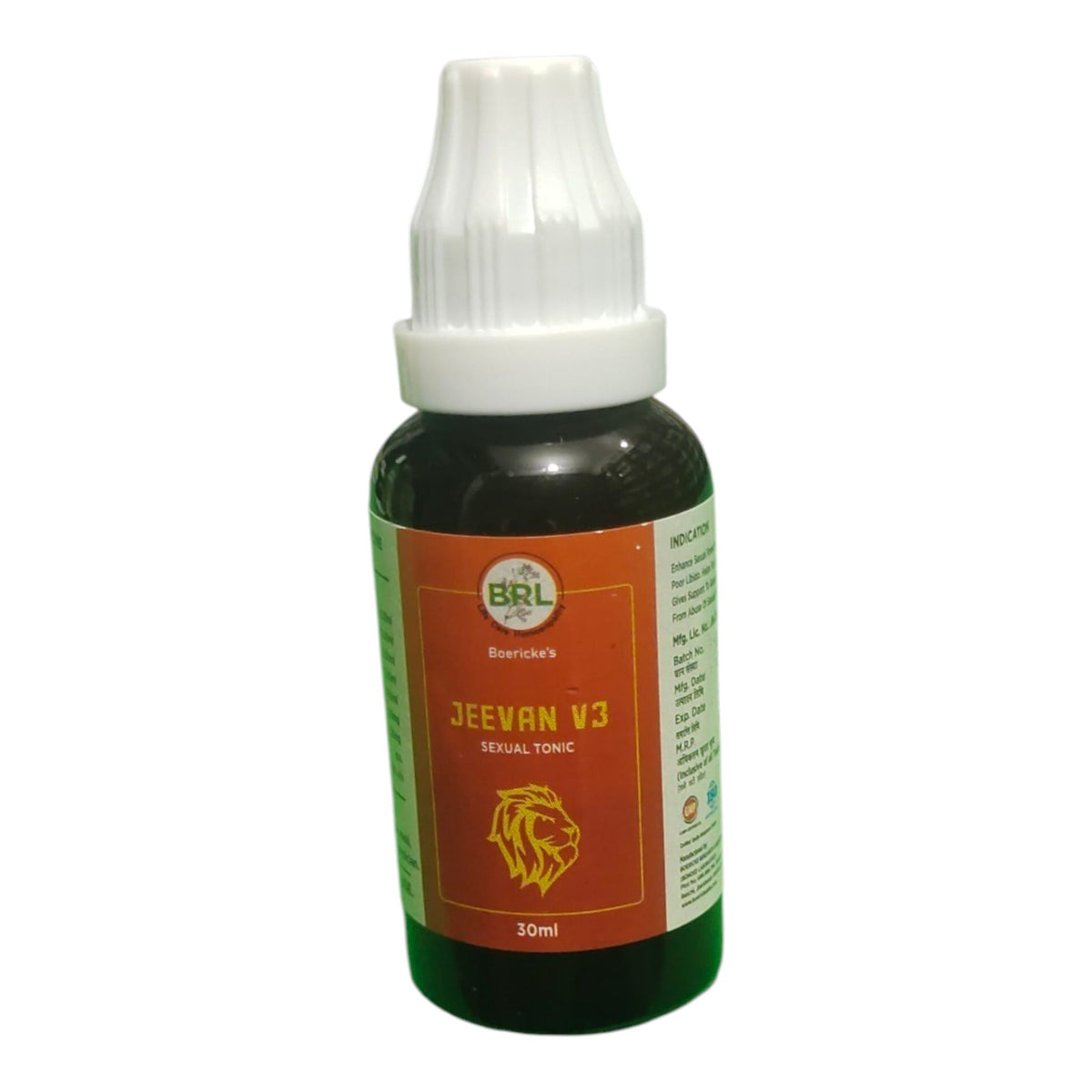  'Boericke's JEEVAN V3 SEXUAL TONIC'