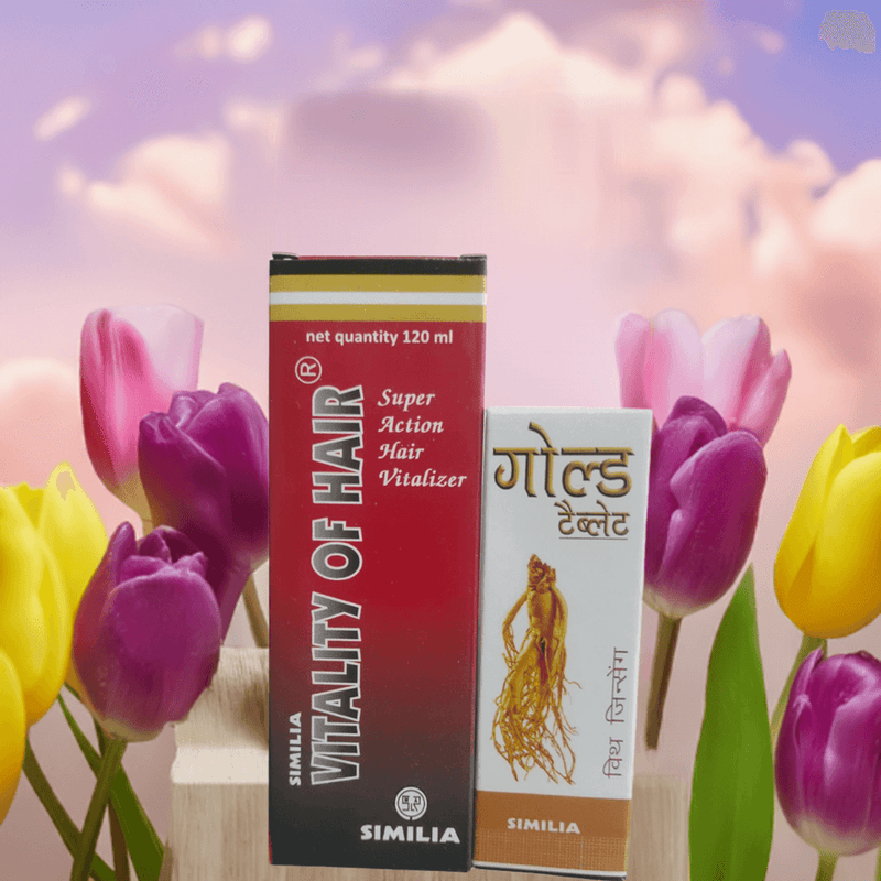 BUY GOLD TABLET WITH GINSENG AND VITALITY OF HAIR  SUPER ACTION HAIR VITALIZER 499/Avobe Buying Fee Shiping