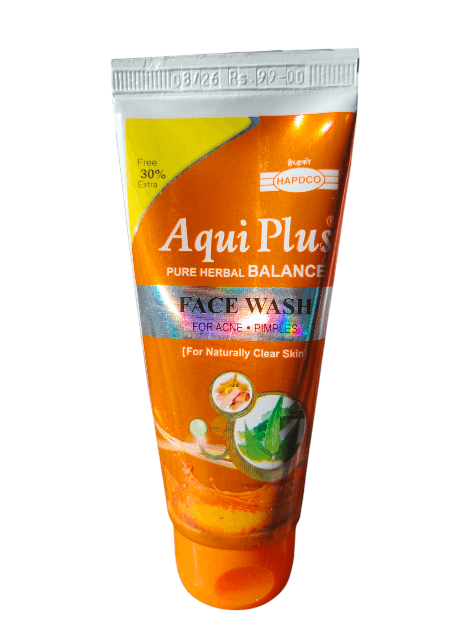 HAPADCO Aqui Plus Face Wash for Acne and Pimples 25g – Homeopathic cleanser for oily, acne-prone skin