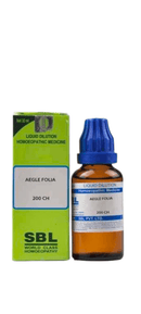 SBL Aegle Foliol 200 CH bottle and box on a white background