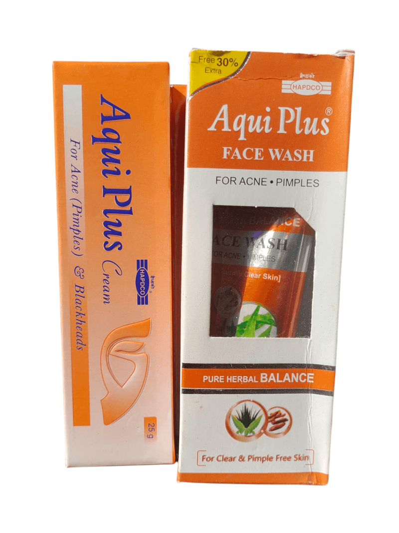 Aquvi Plus Cream And Aquvi Plus Face wash No Acne Pimples And Blackhead 499/avobe buying free shipping
