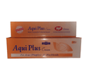 Aquí Plus Cream packaging on a white background