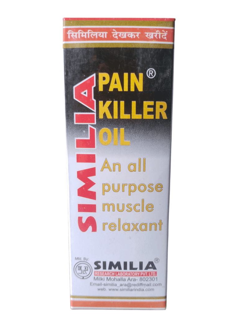 Similia Pain Killer Oil An all Purpose muscle Relaxant 100ml 499/ Avobe buying free shipping