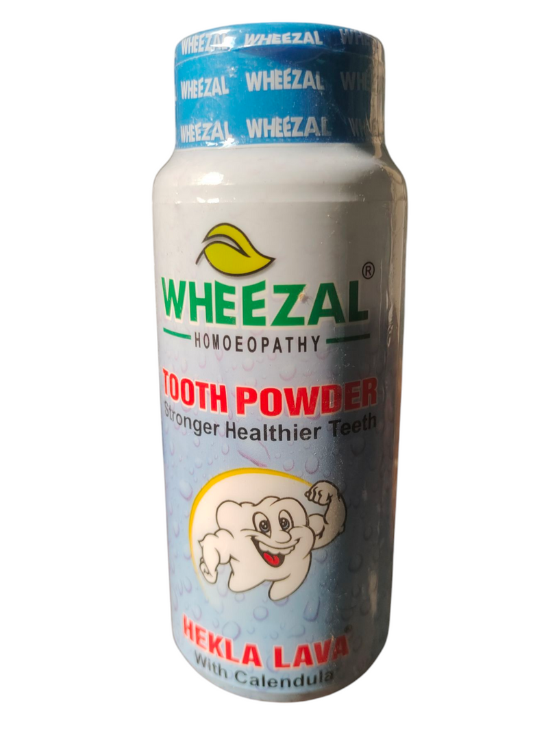 Wheezal Homeopathy Hekla Lava Tooth Powder With Calendula 499/Above buying free shipping