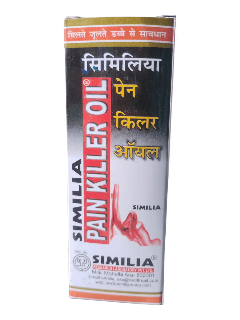 Similia Pain Killer Oil An all Purpose muscle Relaxant 100ml 499/ Avobe buying free shipping