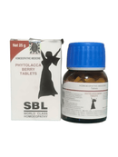 SBL Phytolacca Berry Tablets packaging on a white background