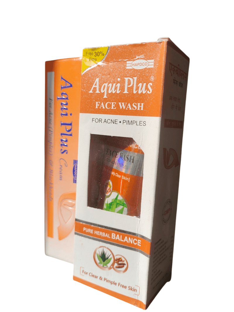 Aquvi Plus Cream And Aquvi Plus Face wash No Acne Pimples And Blackhead 499/avobe buying free shipping
